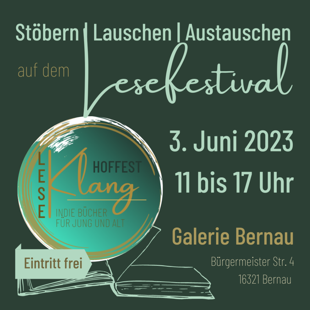 LeseKlang Hoffest - Literaturfest in Bernau