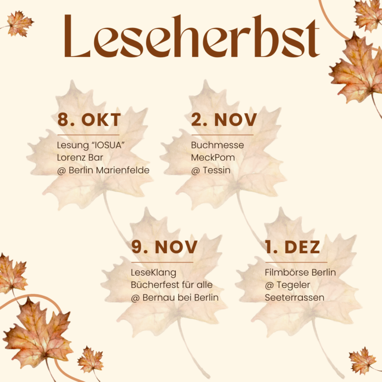 Termine im Herbst