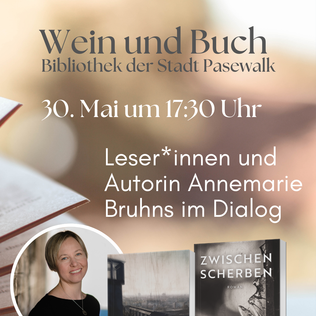 Wein und Buch in Pasewalk
